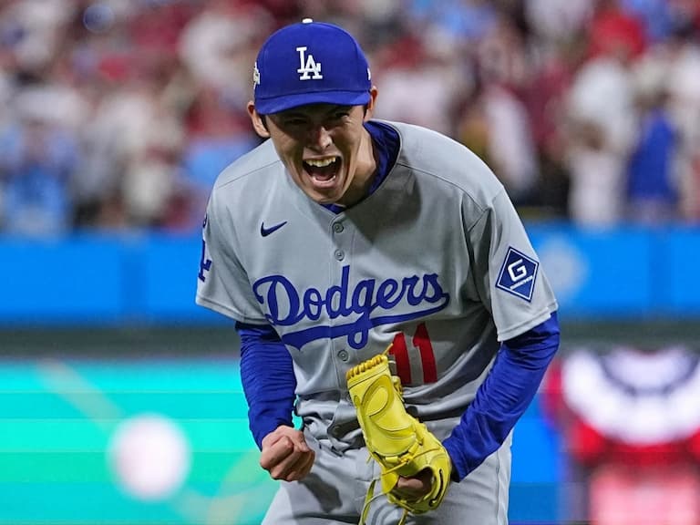 MLB／佐佐木朗希關門成功率道奇分區系列賽奪首勝！大谷翔平「一舉動」暖祝學弟備戰！