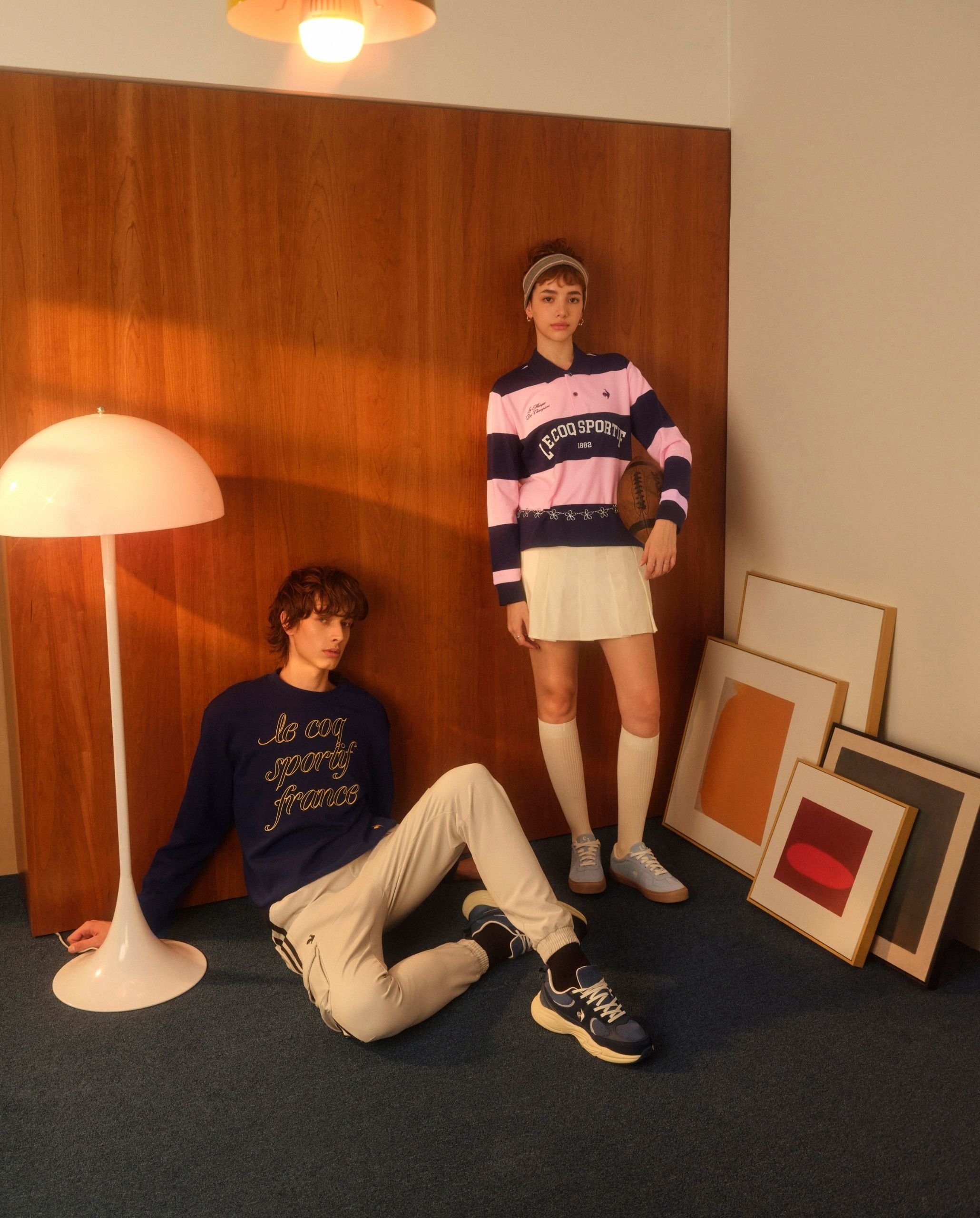 法式復古新主張！秋日穿搭跟著 le coq sportif Back to 90’s SPORT ，從運動場到街頭，經典優雅一次到位！