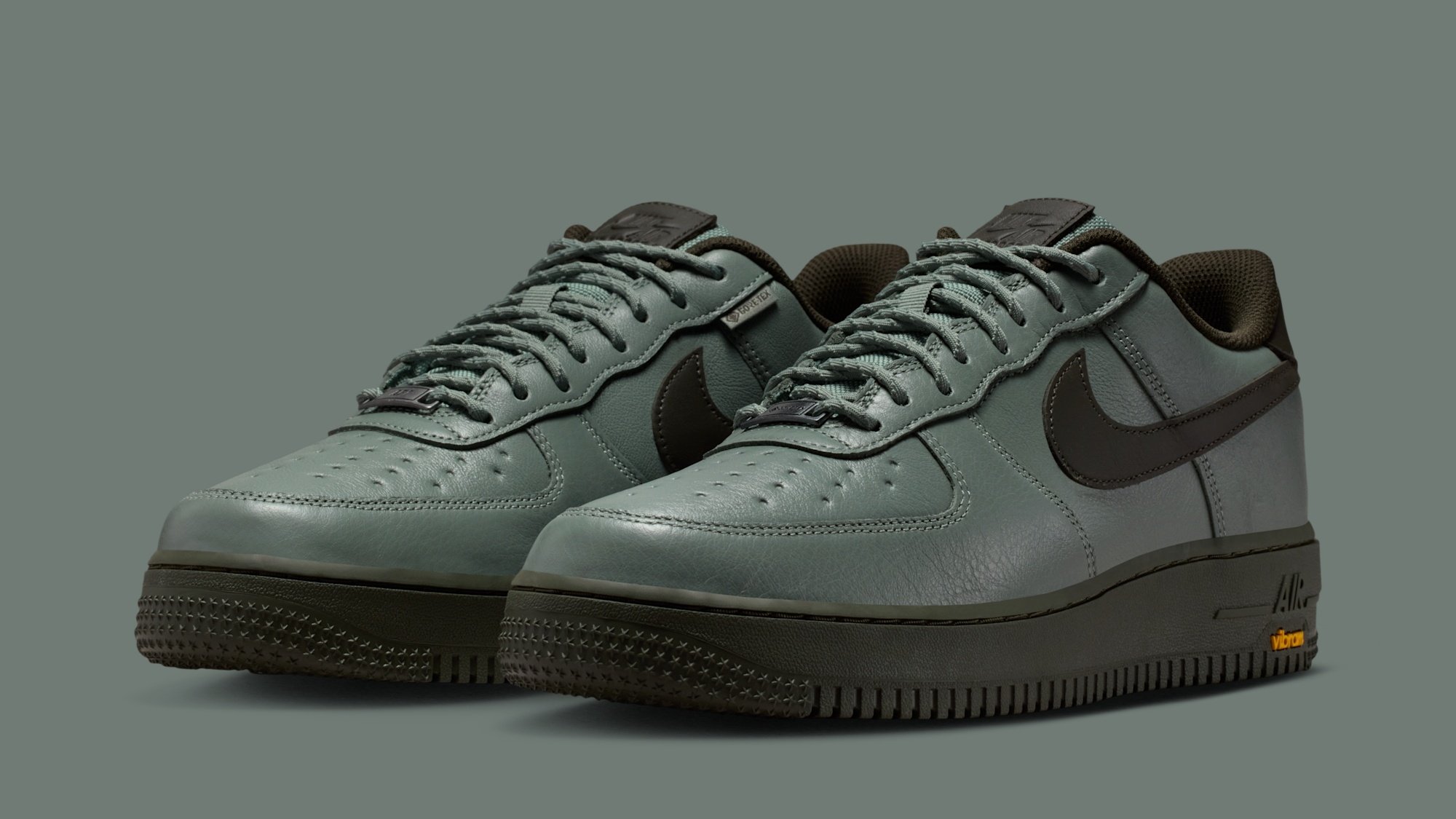 Vibram x Nike Air Force 1 Low Gore-Tex 即將發表!搭載黃金大底堪稱秋冬防水神鞋!