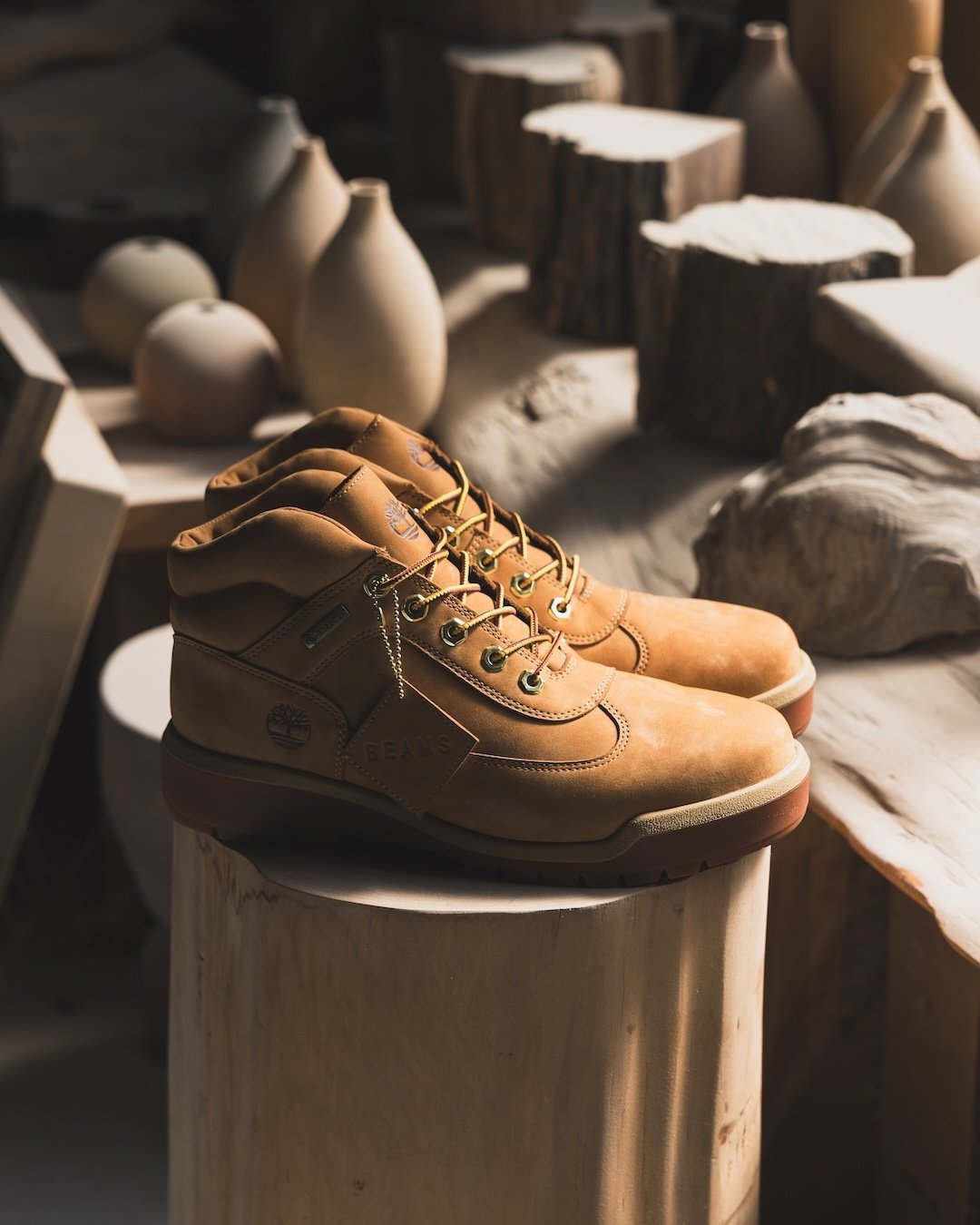 BEAMS x Timberland Field Boots 台灣發售公開!GORE-TEX 防水+小麥色磨砂革經典翻新!