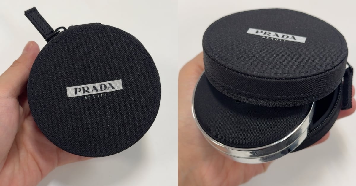 PRADA 精品尼龍氣墊收納包