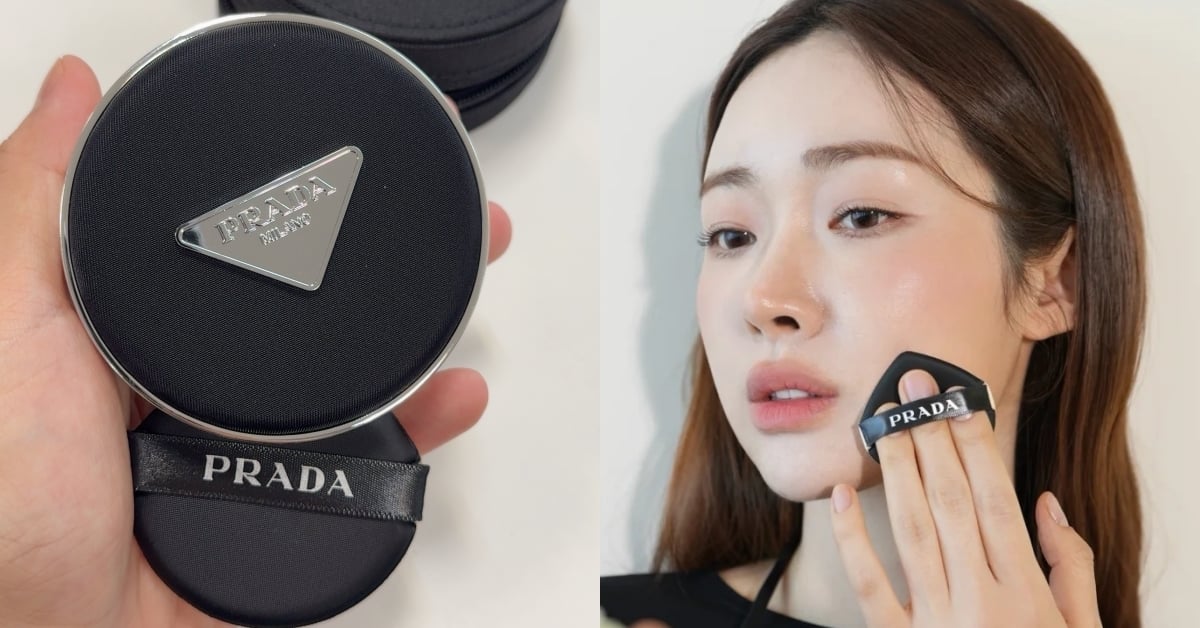 PRADA 原生霧光尼龍氣墊粉餅