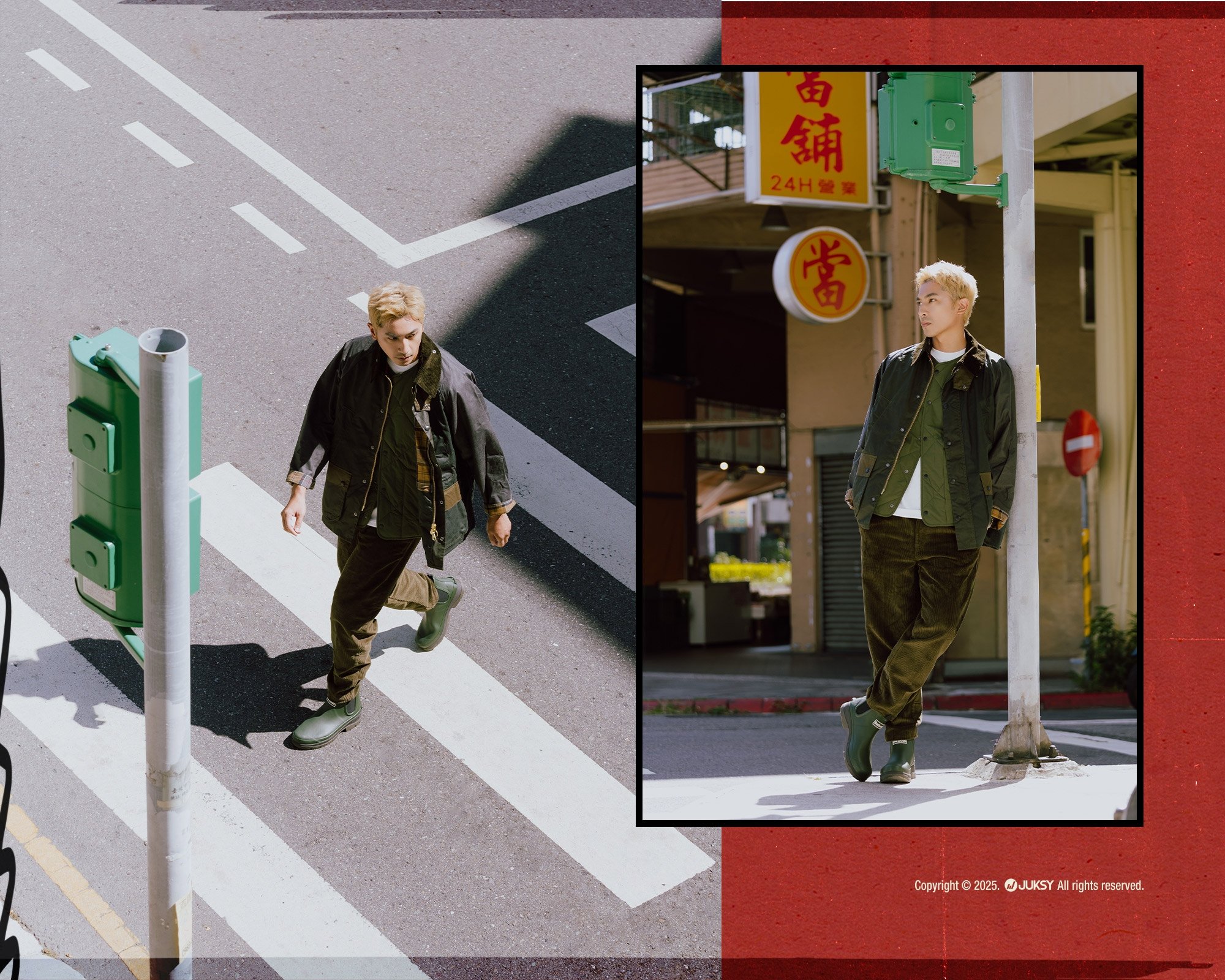 流行可能一夜之間被取代，Barbour 的經典油布與格紋設計卻能留下歲月印記，成為秋日最耐看的風格答案！