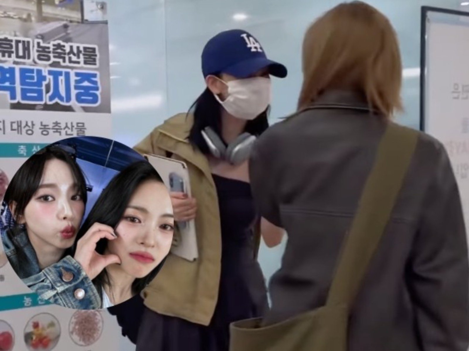 aespa Karina 與 ITZY 留真機場巧遇！親切互動被讚：「像走廊遇到的隔壁班同學！」