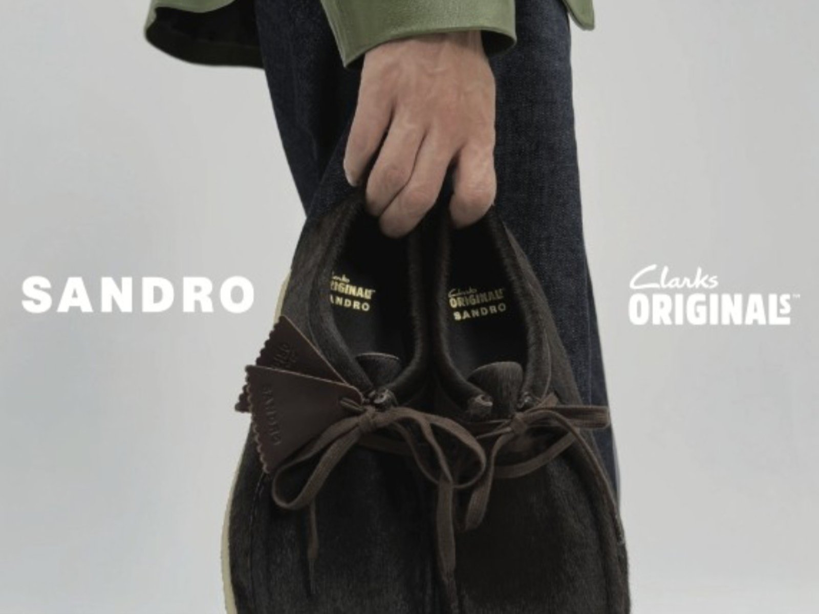 SANDRO x Clarks Originals 2025 秋冬聯名登場！現代巴黎美學與英倫傳統手工技藝完美結合！