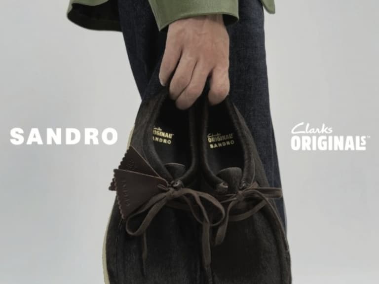 SANDRO x Clarks Originals 2025 秋冬聯名登場！現代巴黎美學與英倫傳統手工技藝完美結合！