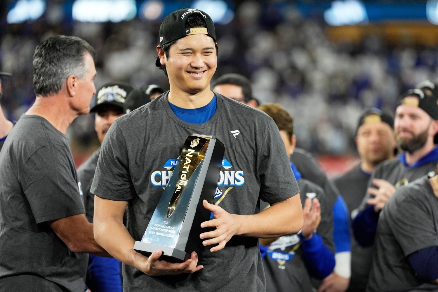 MLB／大谷翔平獲選國聯冠軍戰 MVP！自信喊話「讓我們再拿下四場勝利吧！」