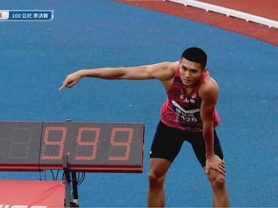 陳玟溥全運會 100 公尺狂飆 9 秒 99！台灣史上首位百米衝進 10 秒內誕生！