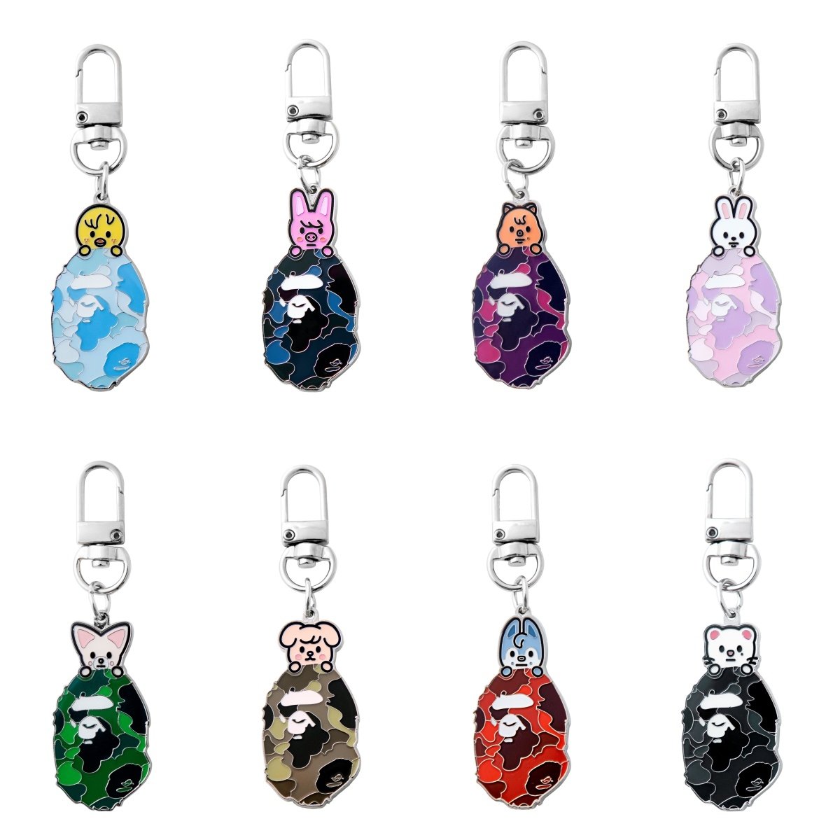 BAPE® x STRAY KIDS 聯名系列正式登場!街頭潮流與韓流能量的終極融合
