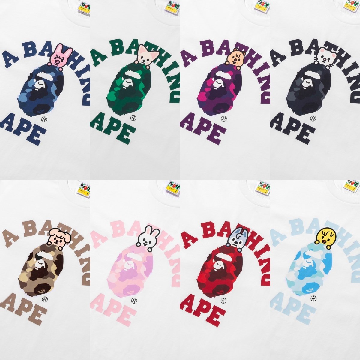 BAPE® x STRAY KIDS 聯名系列正式登場!街頭潮流與韓流能量的終極融合