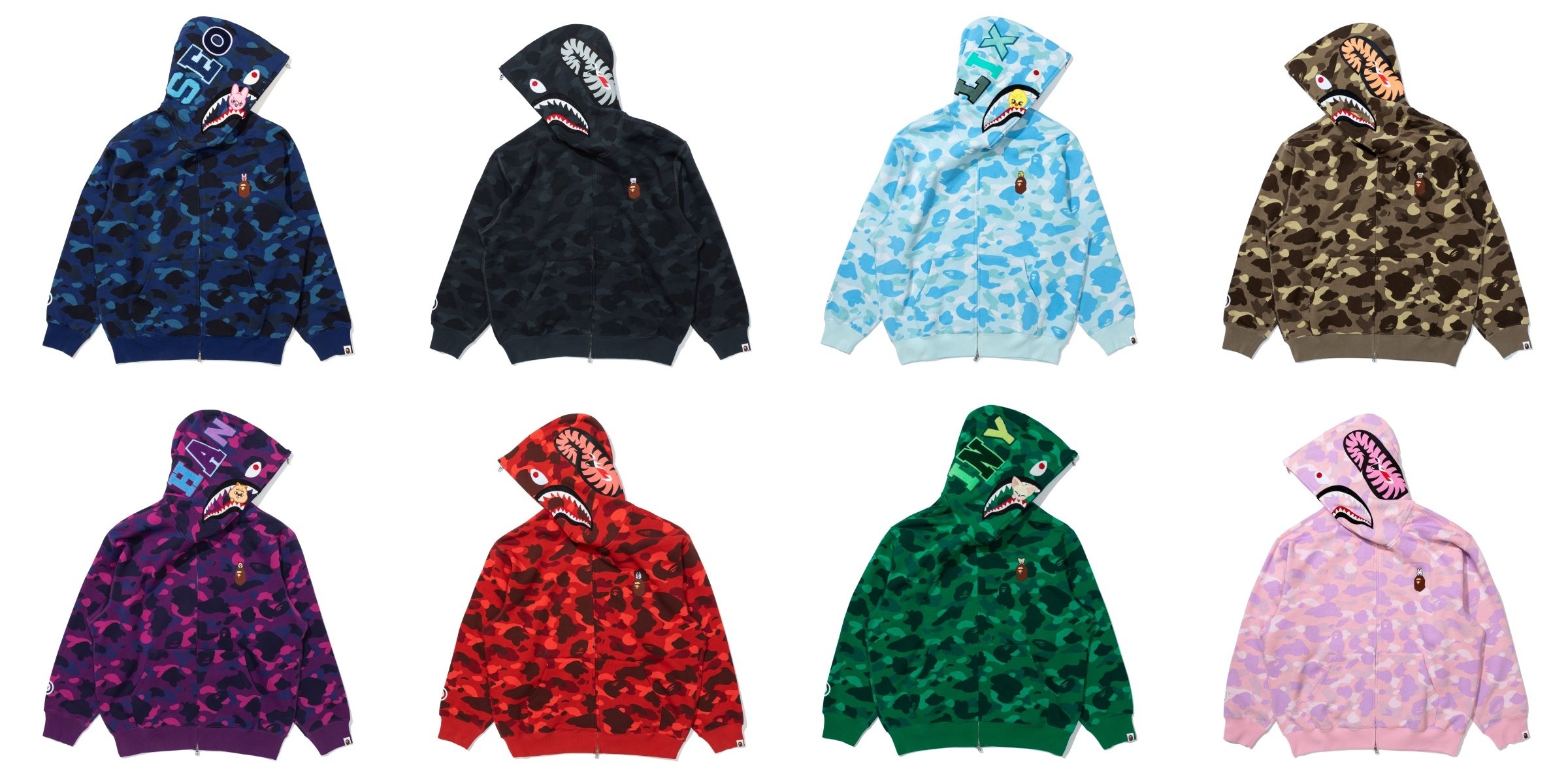 BAPE® x STRAY KIDS 聯名系列正式登場!街頭潮流與韓流能量的終極融合