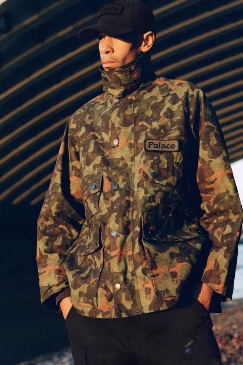 Palace x Barbour 再次回歸聯名,以軍裝風打造英式街頭冬季衣櫃!