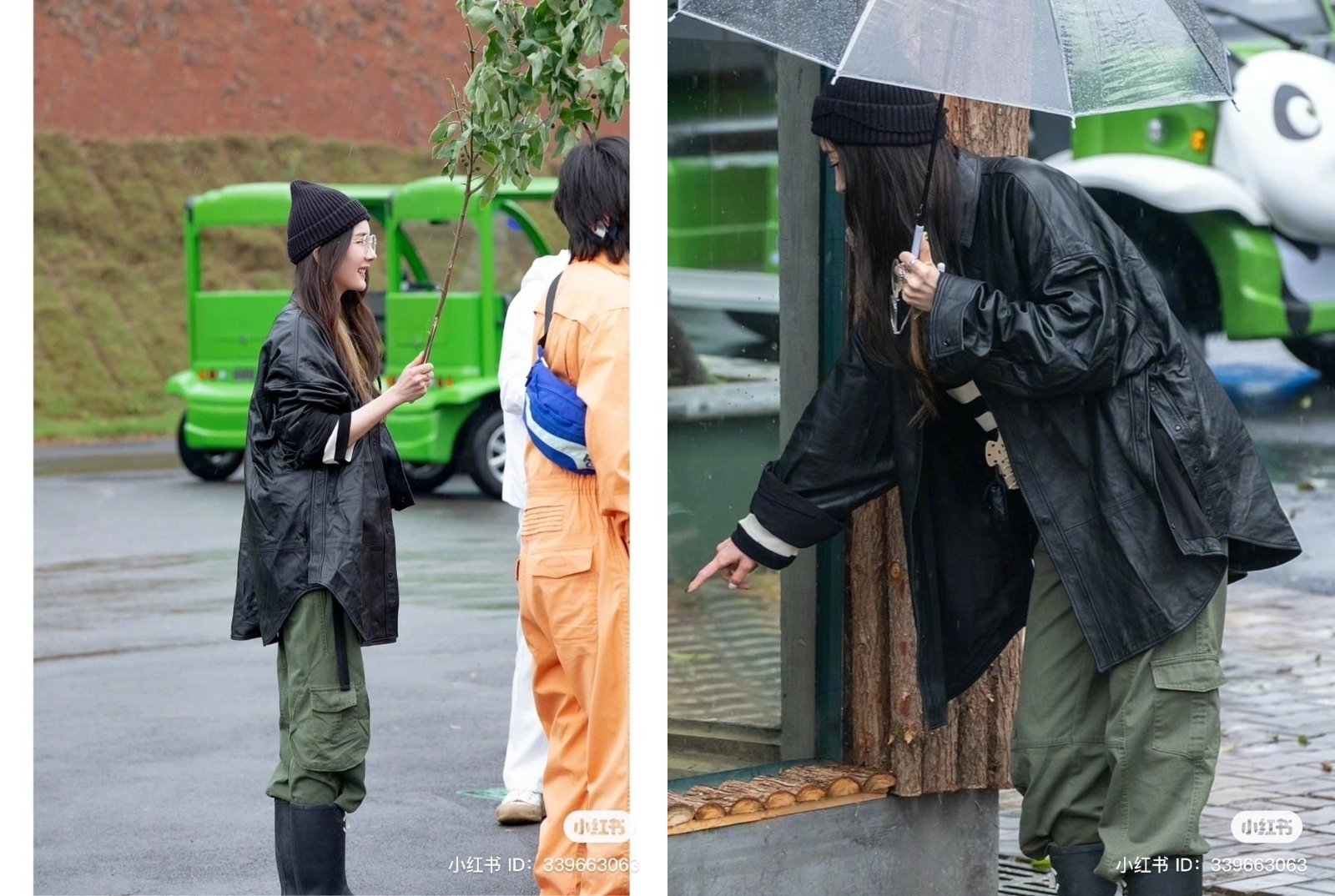 雨鞋穿搭