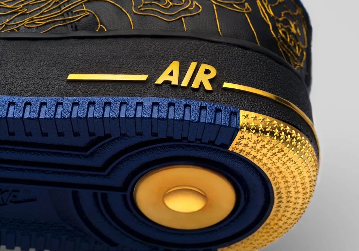 kim-a: x Nike Air Force 1「黃金球鞋」發表!999.9 純金打造「要價百萬」將於 ComplexCon 亮相!