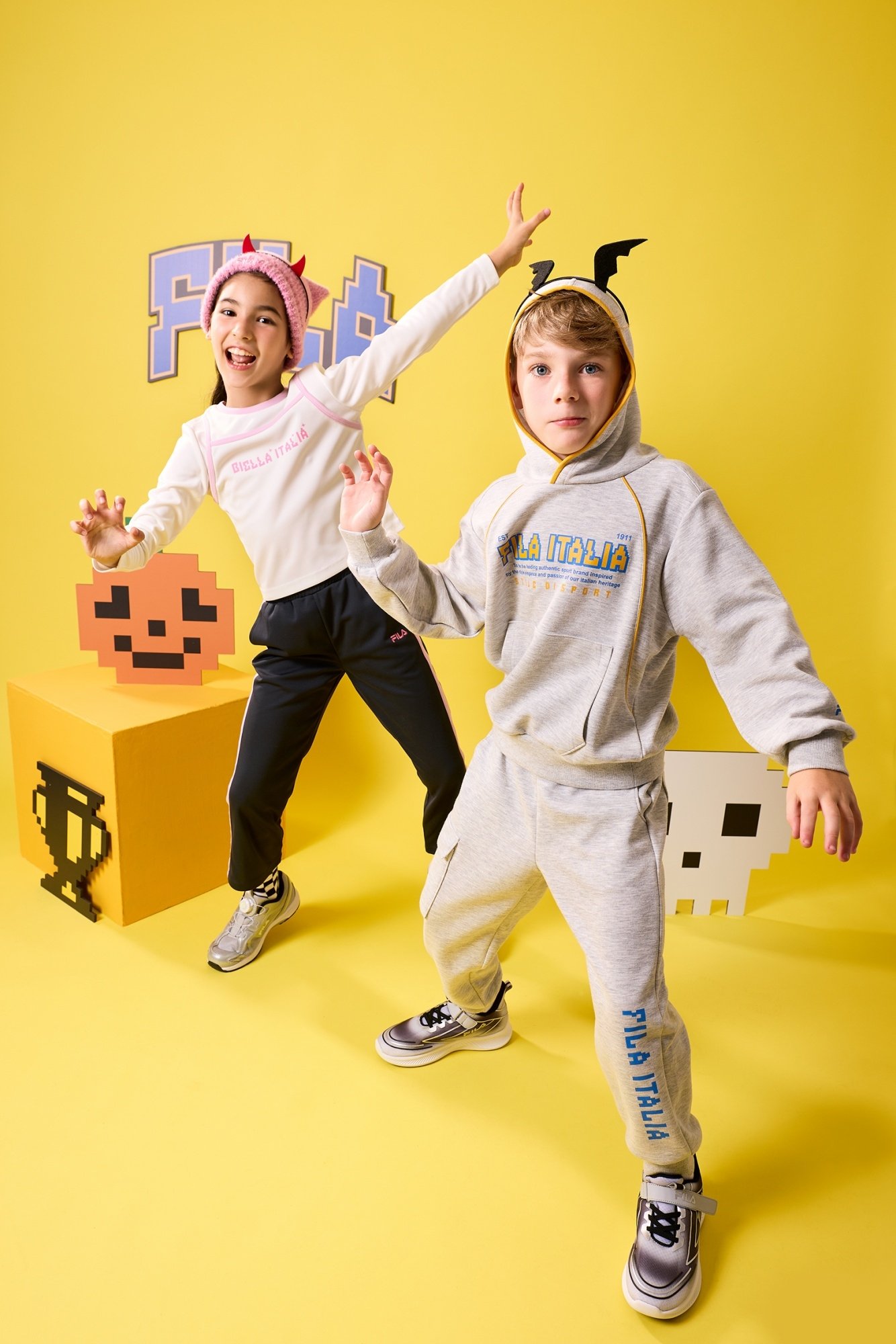 這波萬聖節太好玩!FILA穿上身 一起登入PIXEL遊戲世界
