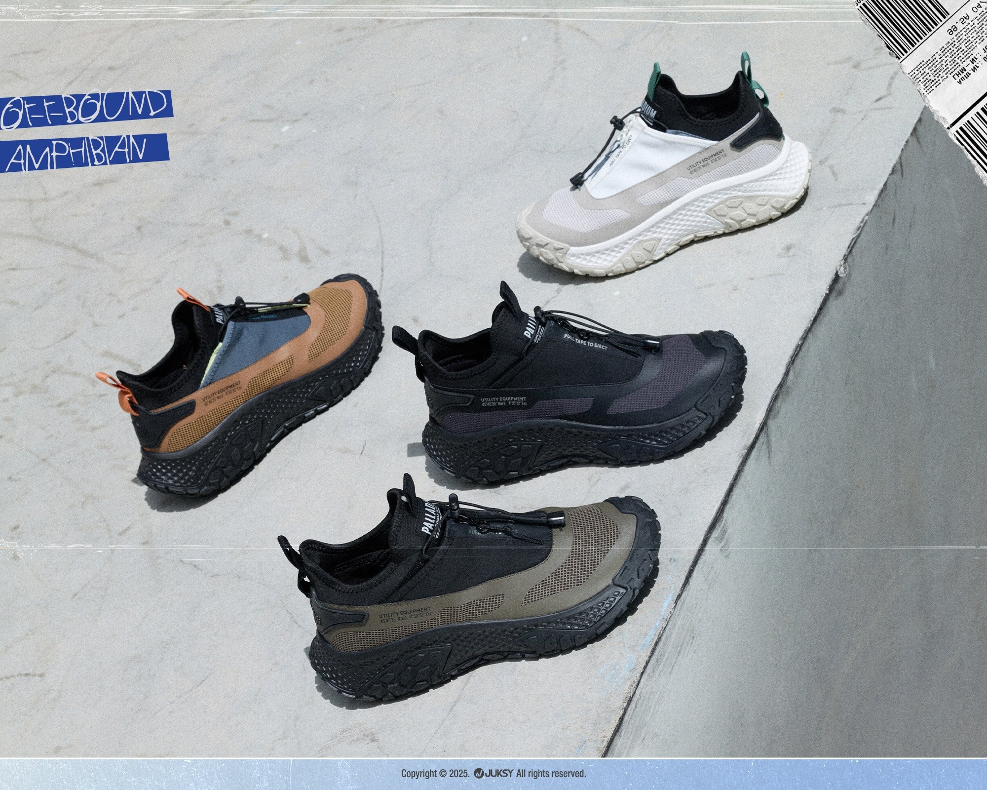 「Threads 爆紅樂福鞋」竟然推出防水版!?編輯搶先開箱 TROOPER LOAF 防水麂皮樂福鞋,PALLADIUM 新推出 「一拉即走」快穿拉鍊波浪鞋,晴雨兩穿、都市、戶外探索不設限!