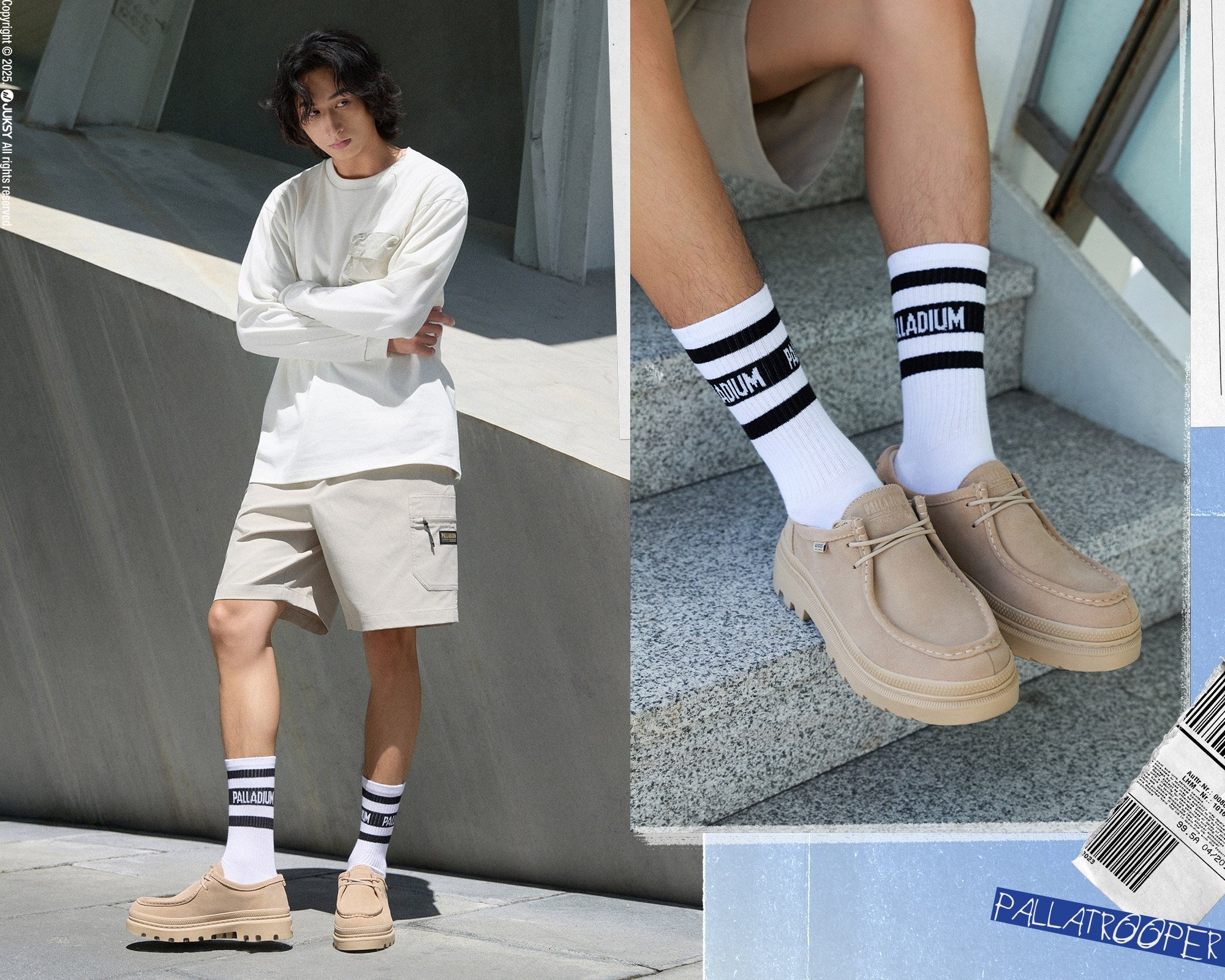 「Threads 爆紅樂福鞋」竟然推出防水版!?編輯搶先開箱 TROOPER LOAF 防水麂皮樂福鞋,PALLADIUM 新推出 「一拉即走」快穿拉鍊波浪鞋,晴雨兩穿、都市、戶外探索不設限!