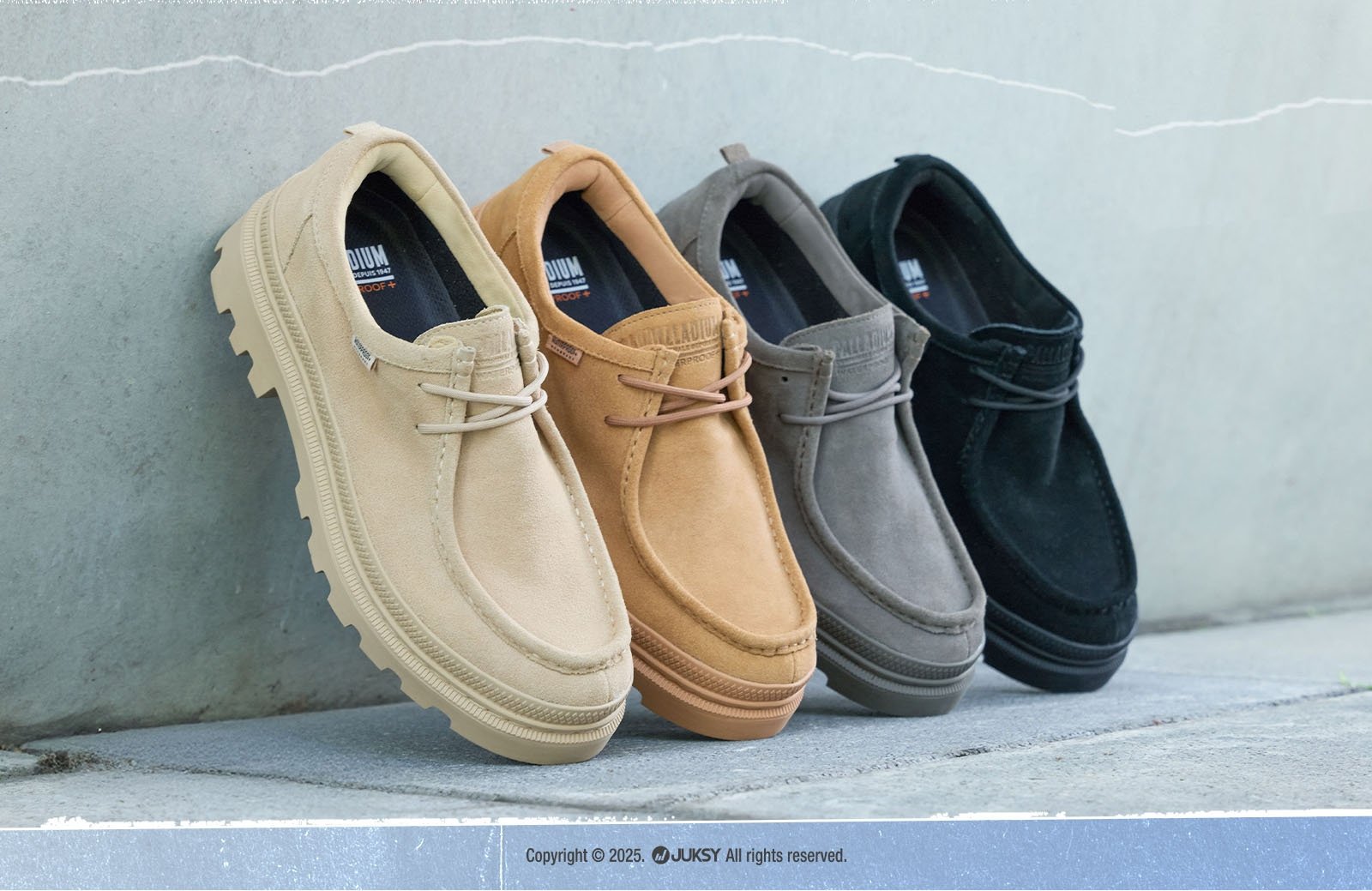 「Threads 爆紅樂福鞋」竟然推出防水版!?編輯搶先開箱 TROOPER LOAF 防水麂皮樂福鞋,PALLADIUM 新推出 「一拉即走」快穿拉鍊波浪鞋,晴雨兩穿、都市、戶外探索不設限!