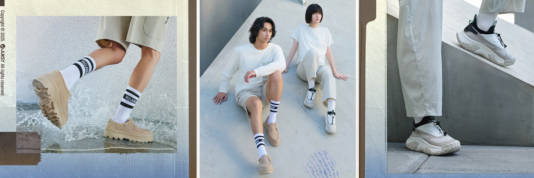 「Threads 爆紅樂福鞋」竟然推出防水版!?編輯搶先開箱 TROOPER LOAF 防水麂皮樂福鞋,PALLADIUM 新推出 「一拉即走」快穿拉鍊波浪鞋,晴雨兩穿、都市、戶外探索不設限!