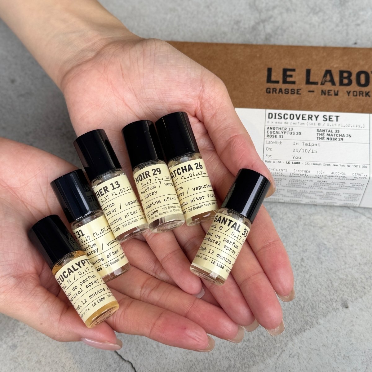 LE LABO 經典淡香精探索禮盒 6×5ml NT$4,380