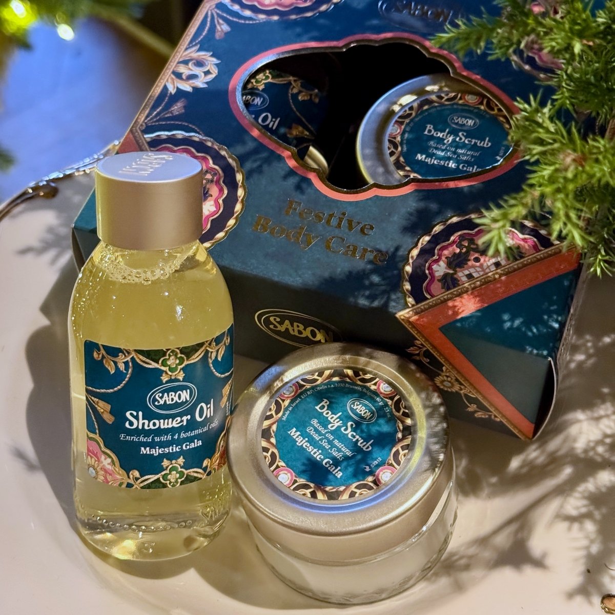 SABON 流光夜宴沐浴磨砂禮盒 $980