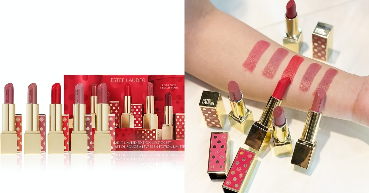 雅詩蘭黛 歡慶時刻唇膏珍藏禮盒 NT$2,900