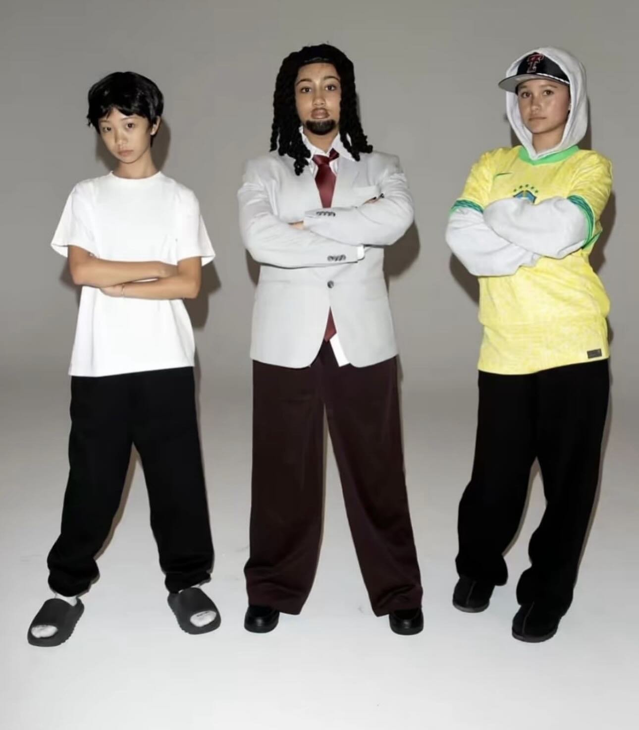 North West 萬聖節裝扮贏麻了！完美複製 Kai Cenat、Ray 和 Tota 三位知名實況主！