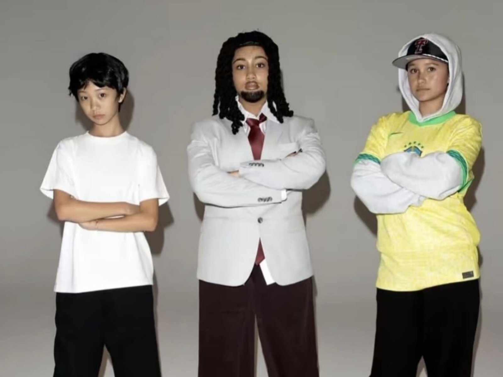 North West 萬聖節裝扮贏麻了！完美複製 Kai Cenat、Ray 和 Tota 三位知名實況主！