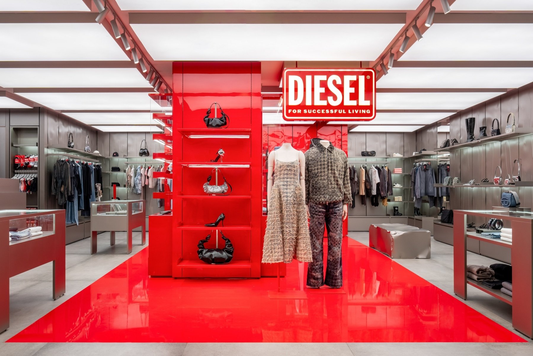 Diesel 台中新光三越全新專櫃正式開幕!以叛逆與創意征服中台灣展現品牌自由靈魂