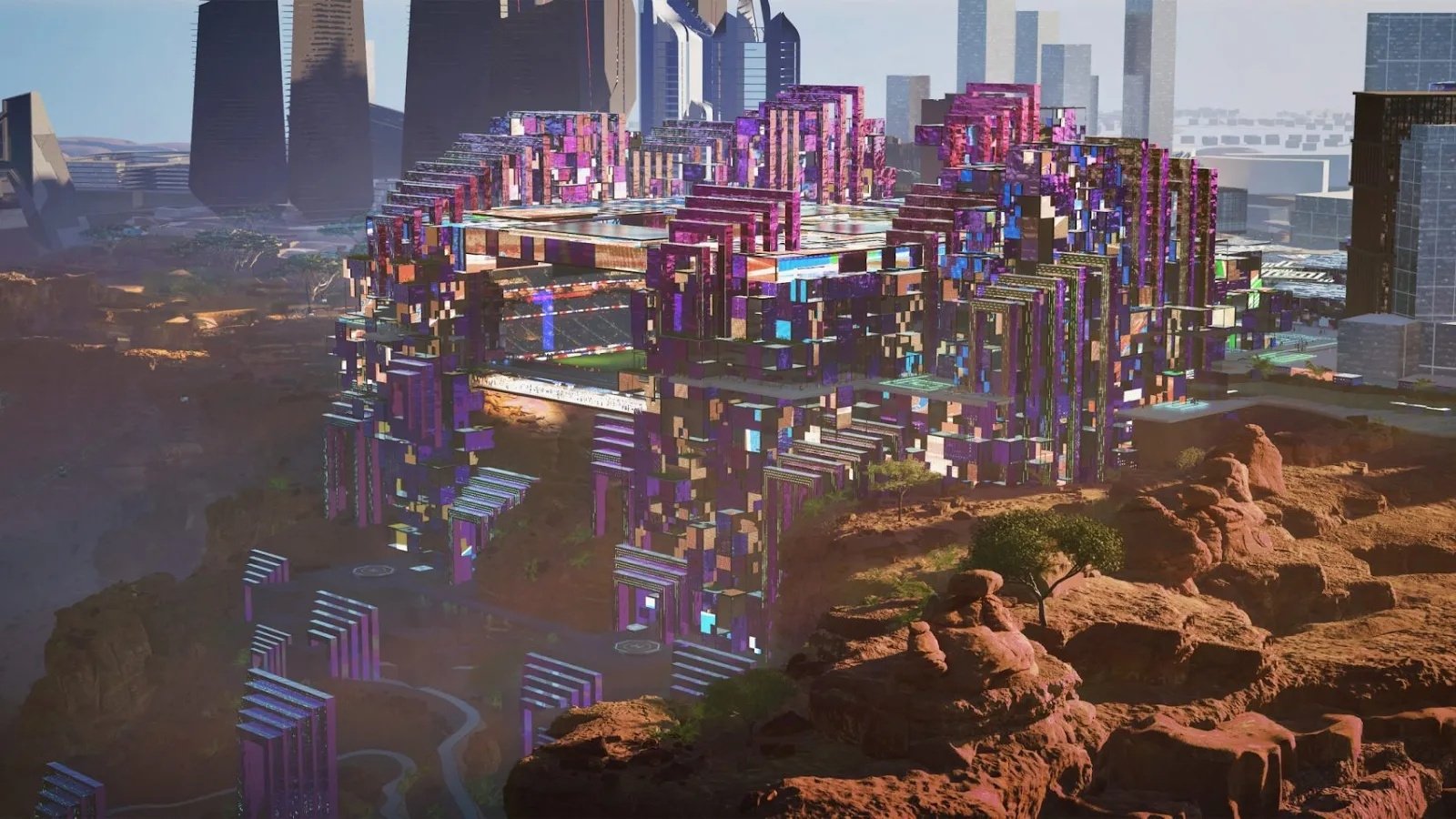 沙烏地阿拉伯豪砸 10 億美元打造「天空體育場」!懸浮地表 350 公尺全球史上最狂!