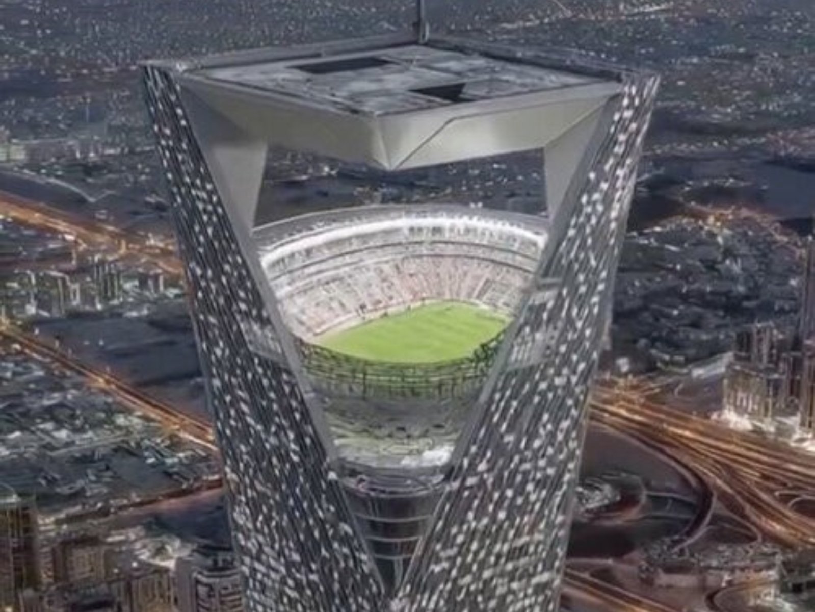 沙烏地阿拉伯豪砸 10 億美元打造「天空體育場」！懸浮地表 350 公尺全球史上最狂！