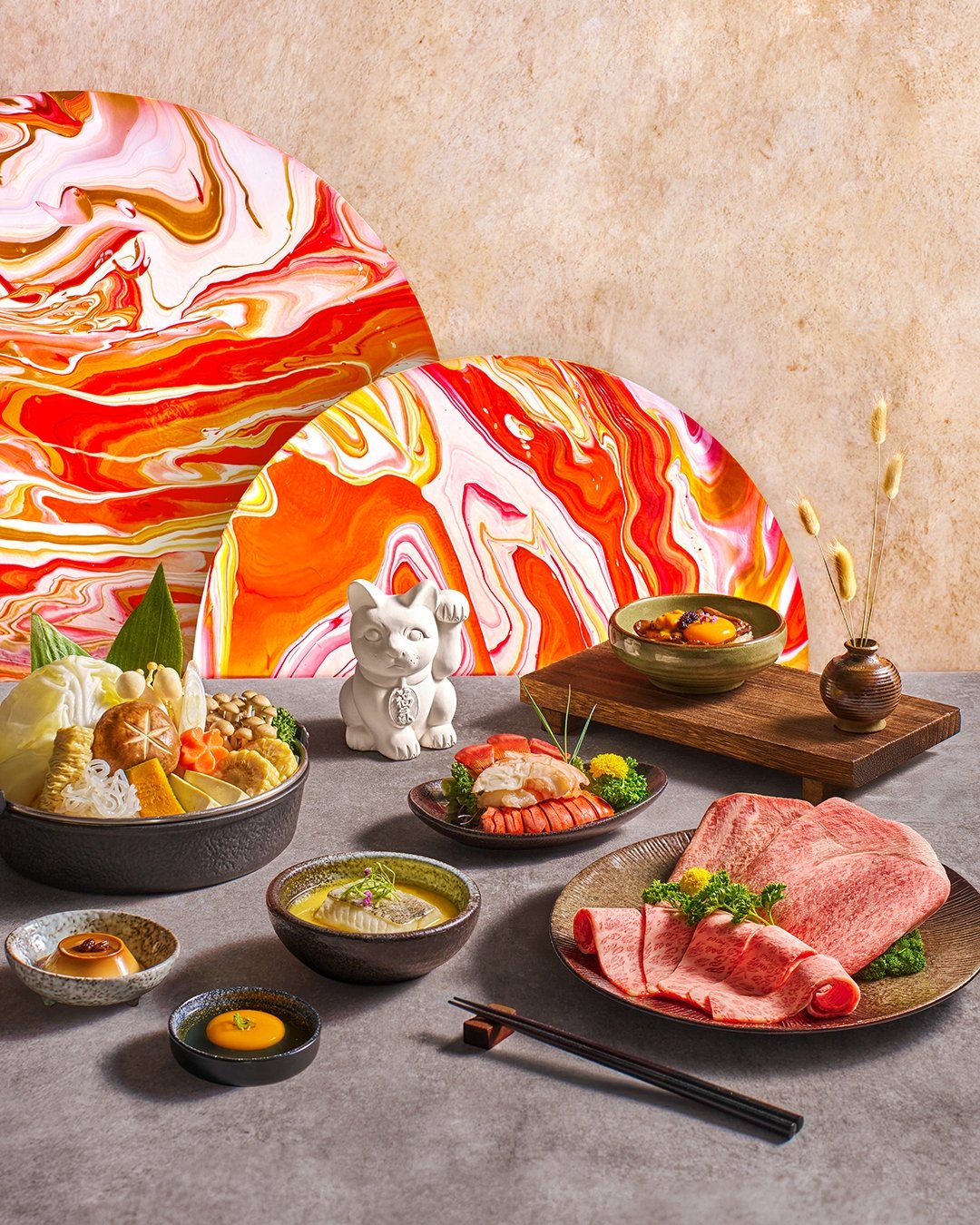 Extension 1 by 橘色推出「壽喜燒強運套餐」！菜單、價格、訂位資訊⋯一次看！