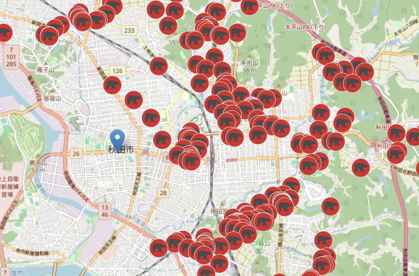 日本熊出沒地圖網站懶人包：熊出沒地點、遇熊自救方法⋯一次看！