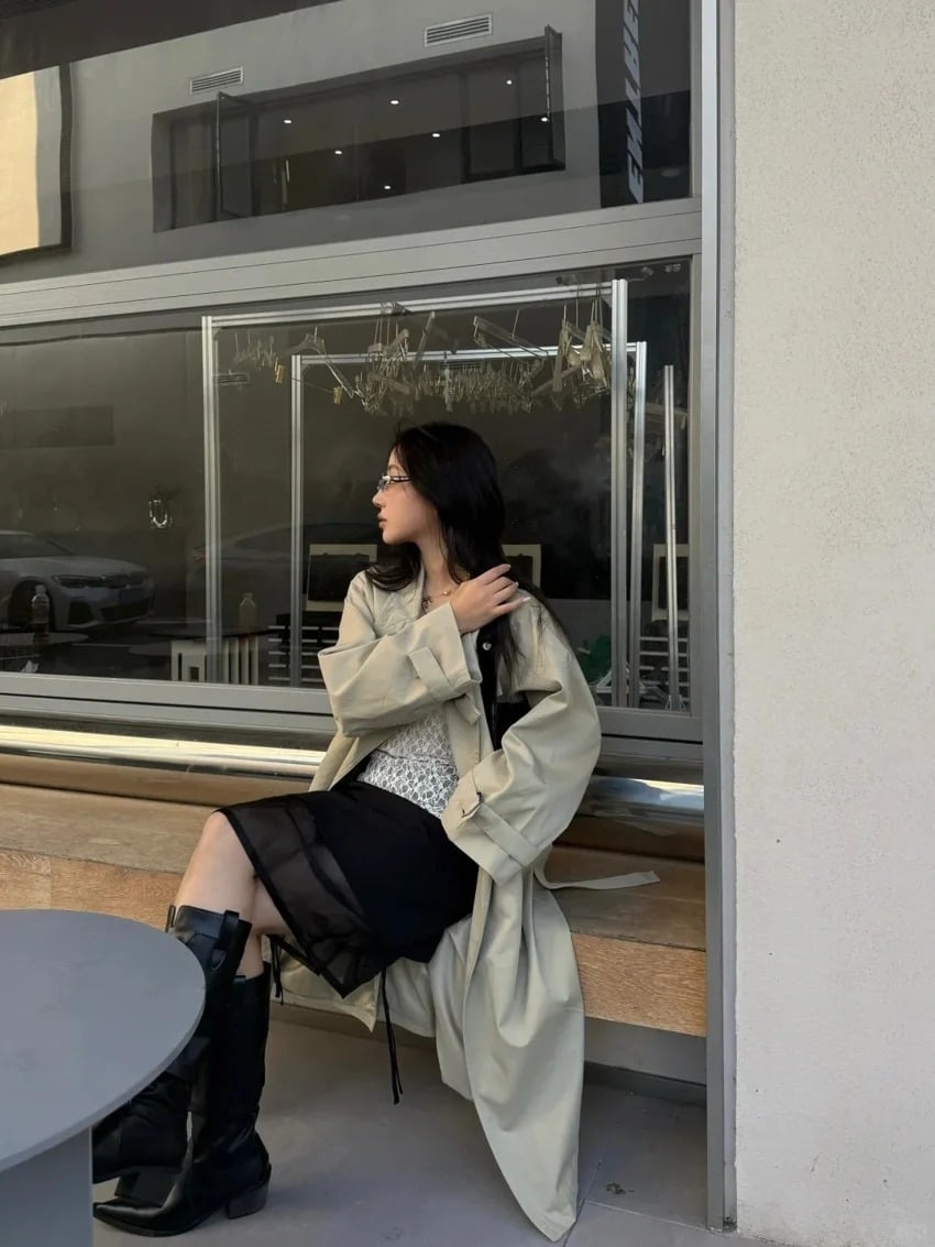 女生風衣外套穿搭推薦