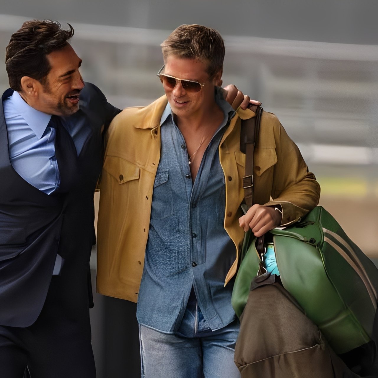 布萊德彼特 Brad Pitt《F1》造型疑似遭沙魯克汗最新電影抄襲！網友：「根本一樣！」