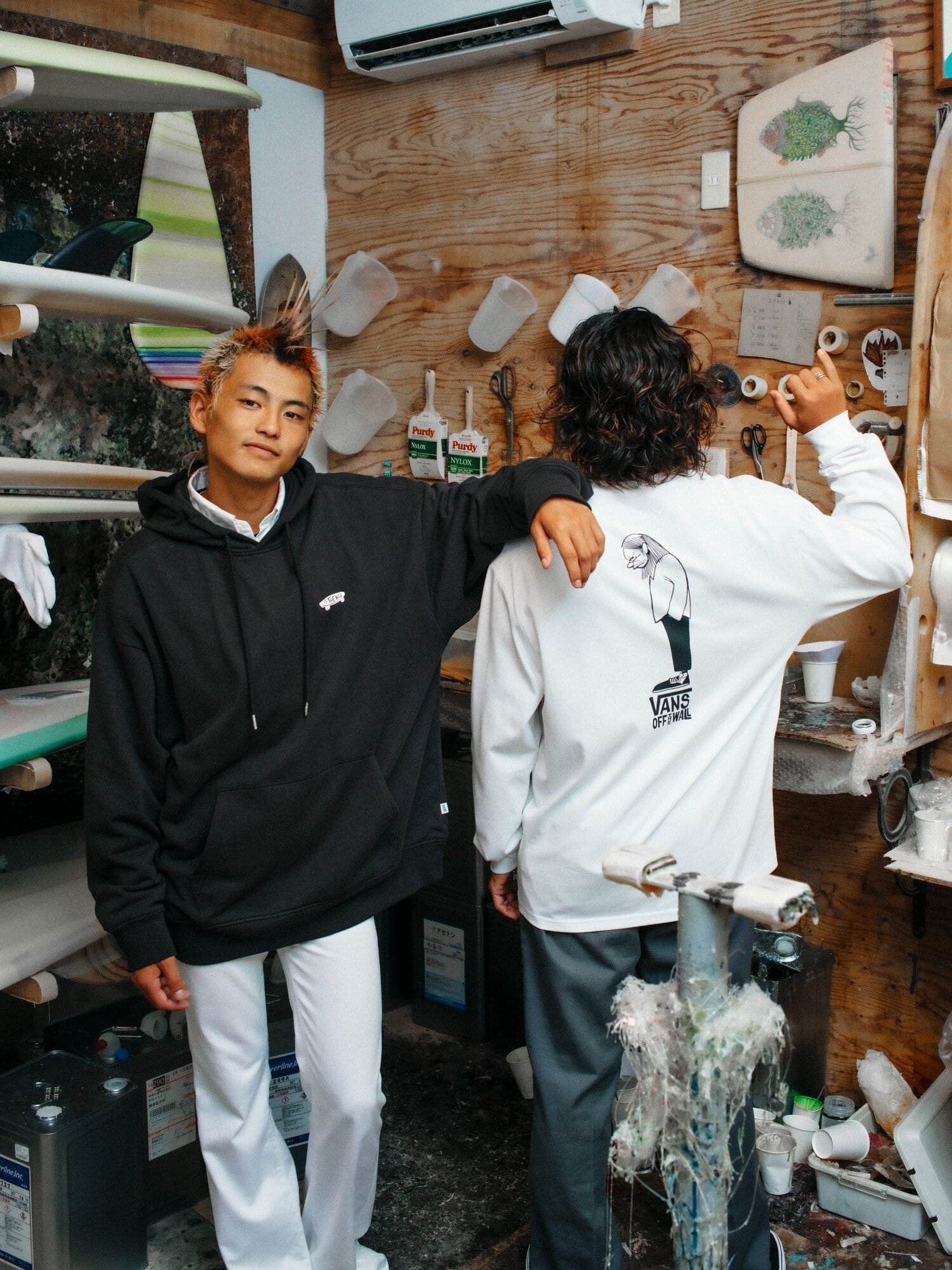 Vans 攜手日本藝術家 Yusuke Hanai 推出 2025 秋冬藝術家聯名系列