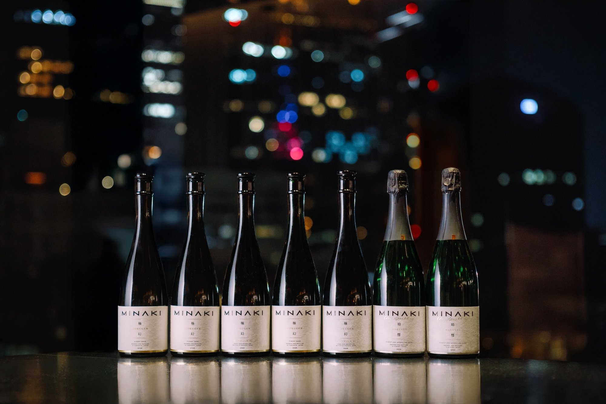 日本高級清酒品牌『 MINAKI 』 以「極幻 GOKUGEN」邁向亞洲饗味的馥雅篇章