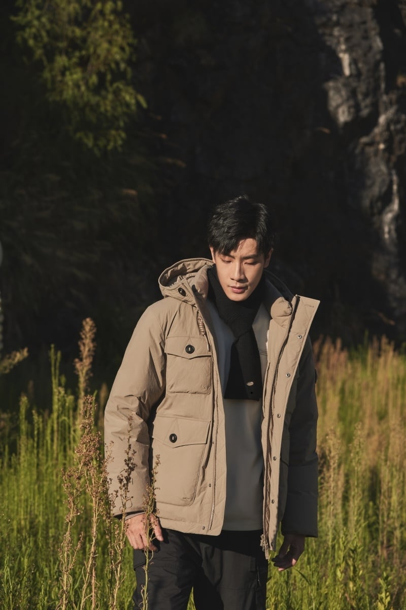 《回魂計》傅孟柏親自演繹國家地理 2025 秋冬羽絨系列!雙面男神展現冬季機能美學
