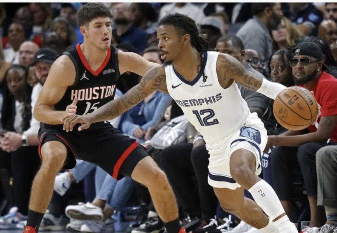 NBA／Ja Morant 要被交易到火箭？Kevin Durant 場邊故意調侃 Morant 父親引熱議！