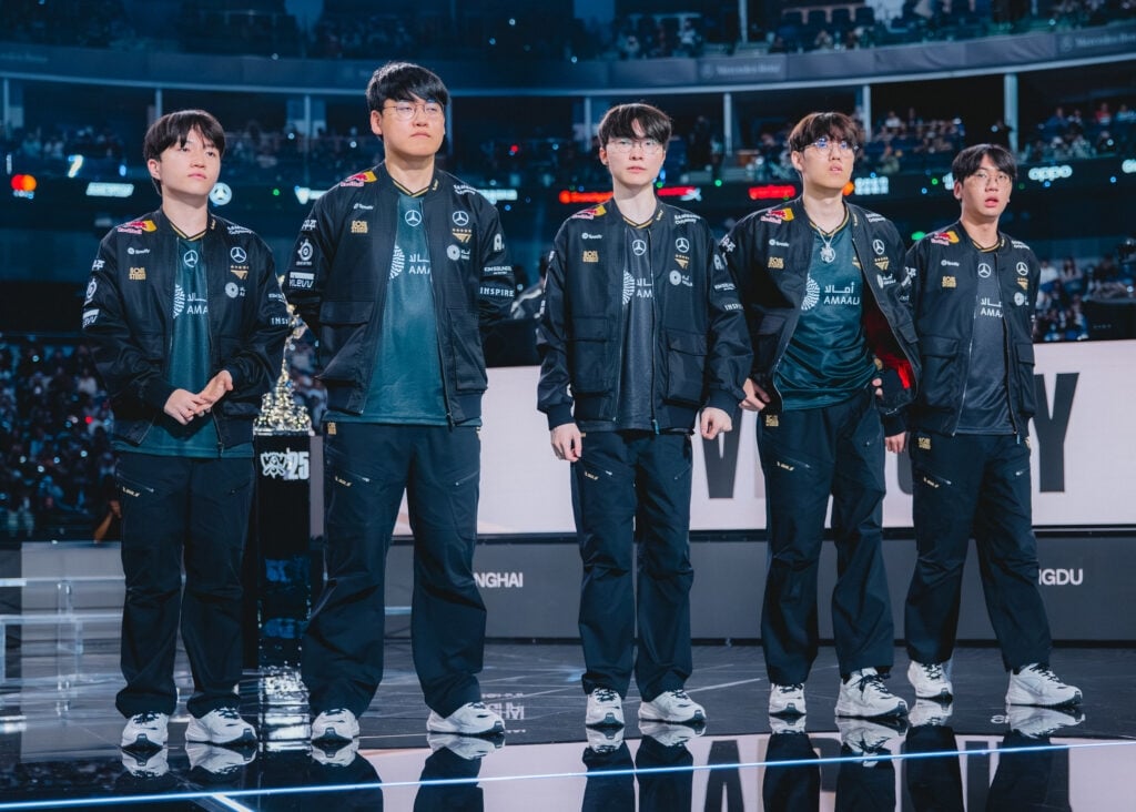 2025《英雄聯盟》LoL 世界大賽 T1 逆轉擊敗 KT 完成三連霸！Faker 李相赫再寫傳奇成就！