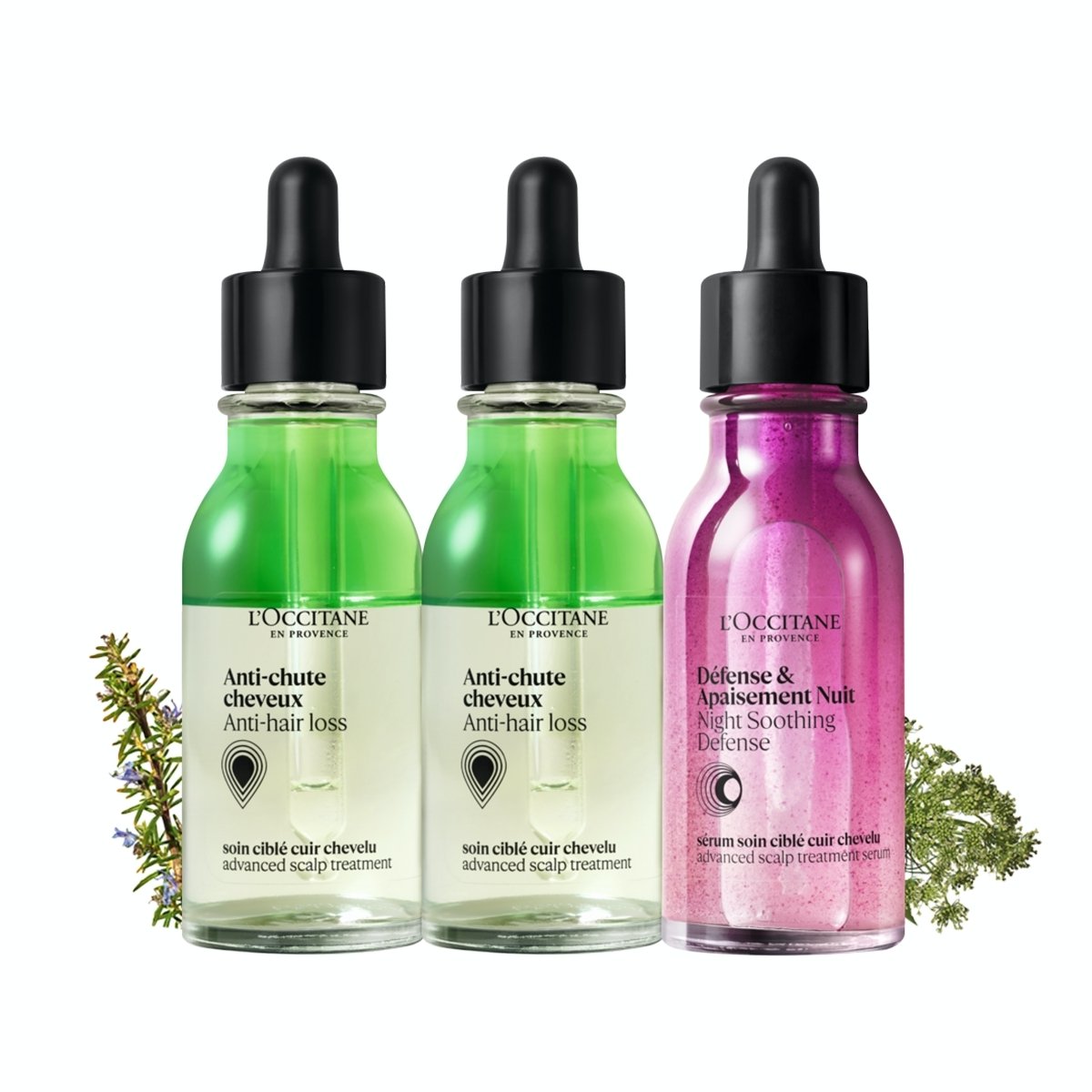 歐舒丹草本頭皮舒緩精華