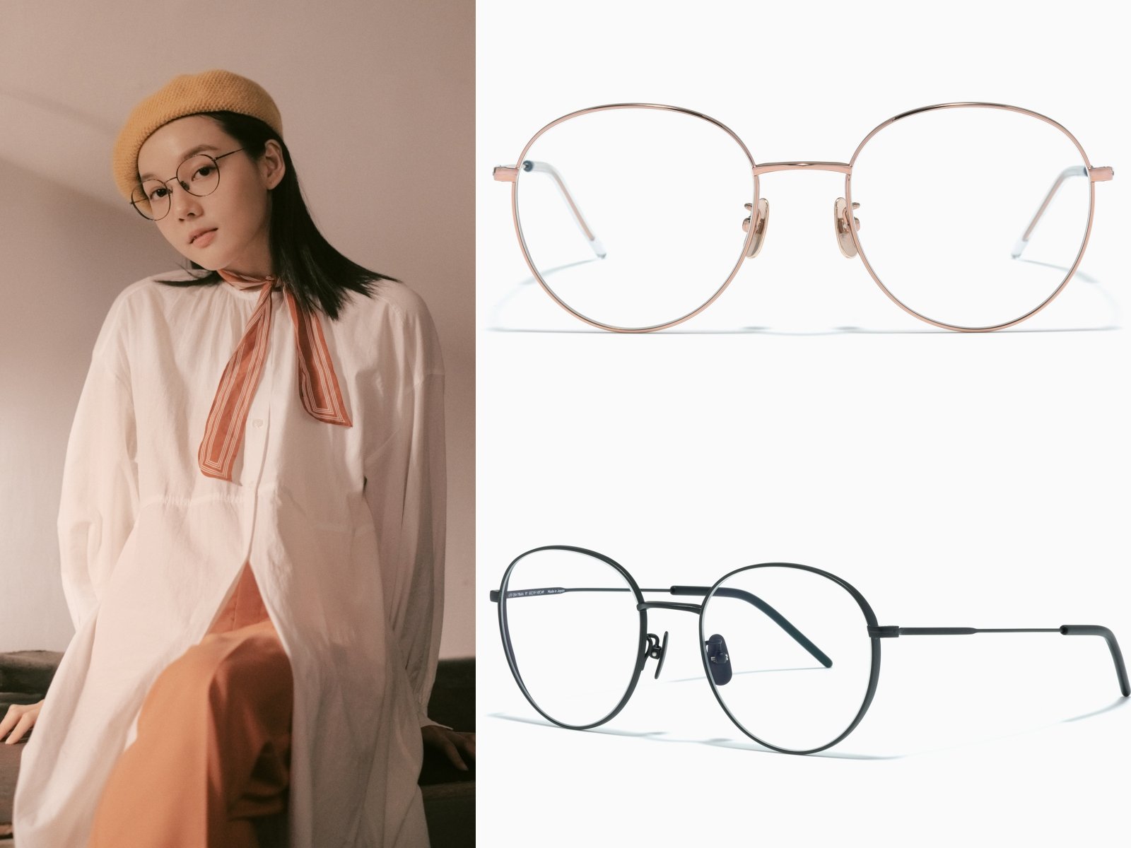 細節決定魅力！JINS 2025 日本製秋冬系列再進化，以幾何與圓潤線條打造理想臉部比例，讓舒適成為你的日常風格