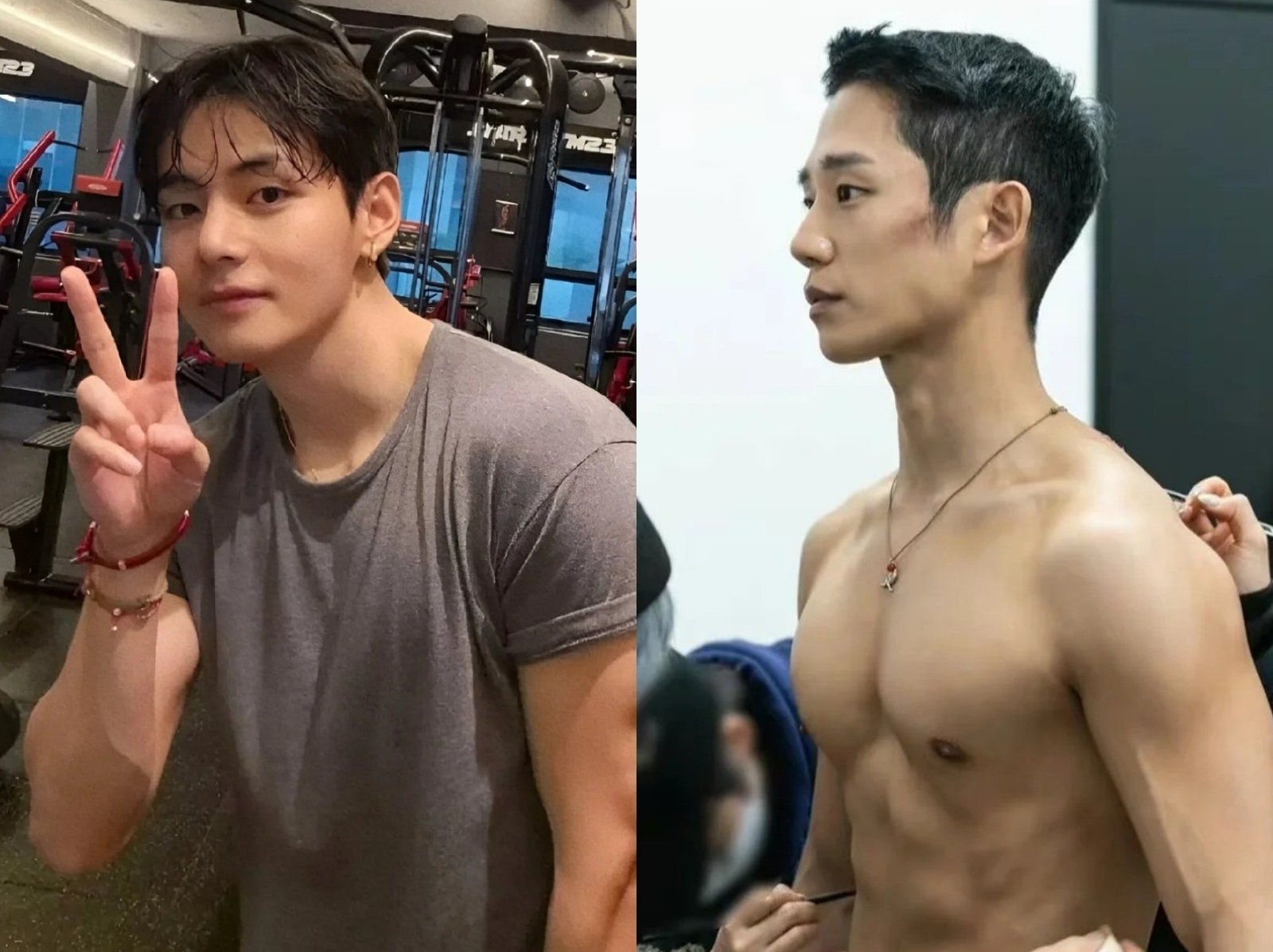 韓國肌肉擔當男星：BTS 田柾國、V 金泰亨、丁海寅、宋江⋯這 ５ 位簡直健身狂魔！