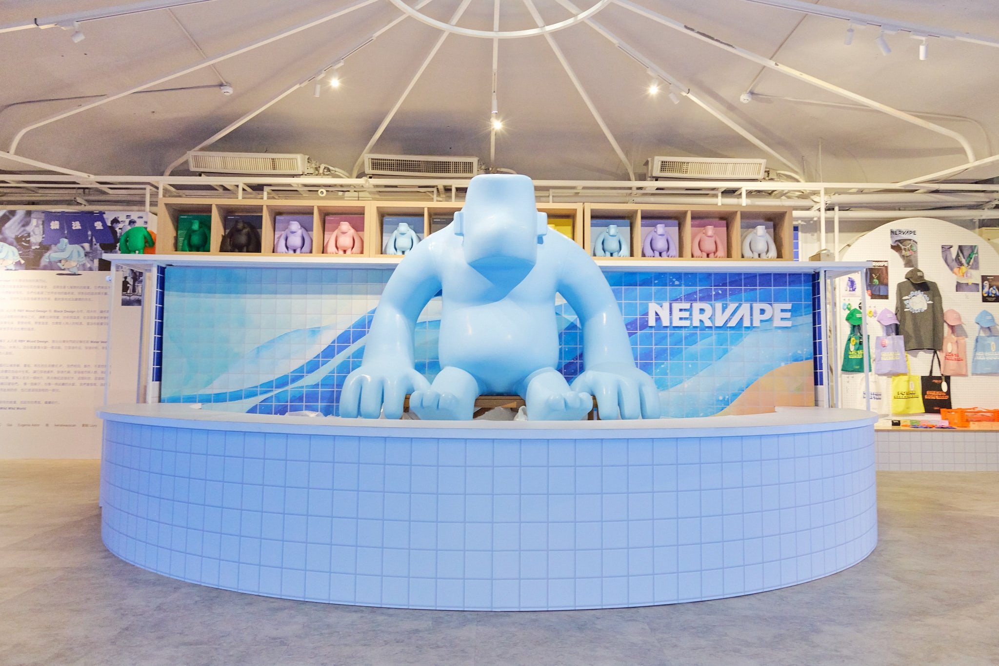 Nervape 首次登陸台北!松菸男澡堂化身沉浸式猿族世界