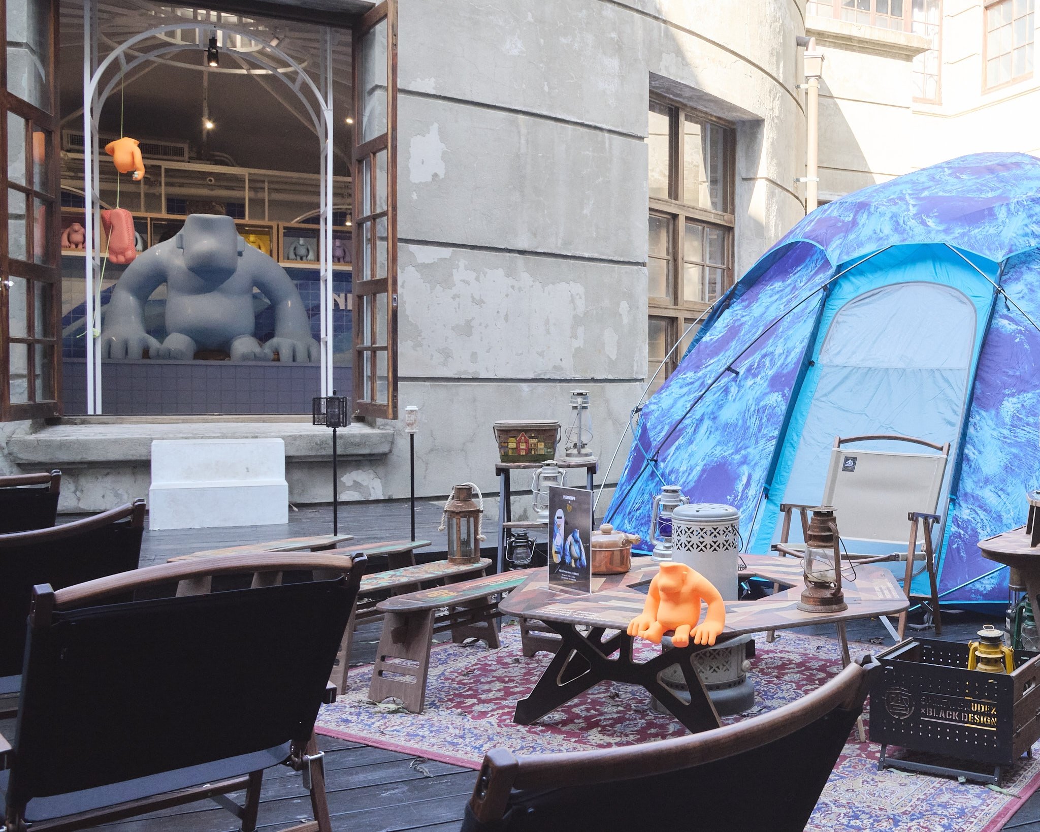 Nervape 首次登陸台北!松菸男澡堂化身沉浸式猿族世界