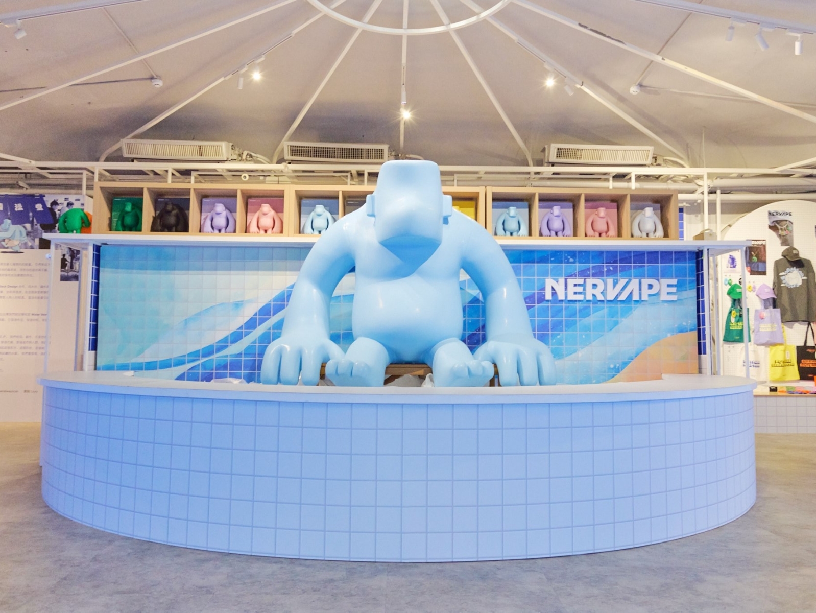 Nervape 首次登陸台北！松菸男澡堂化身沉浸式猿族世界