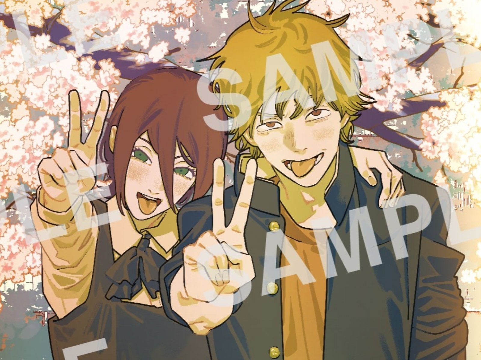 《鏈鋸人 蕾潔篇》第五彈特典登場！藤本樹獻上「蕾潔與淀治高校入學式色紙」讓人心臟爆擊