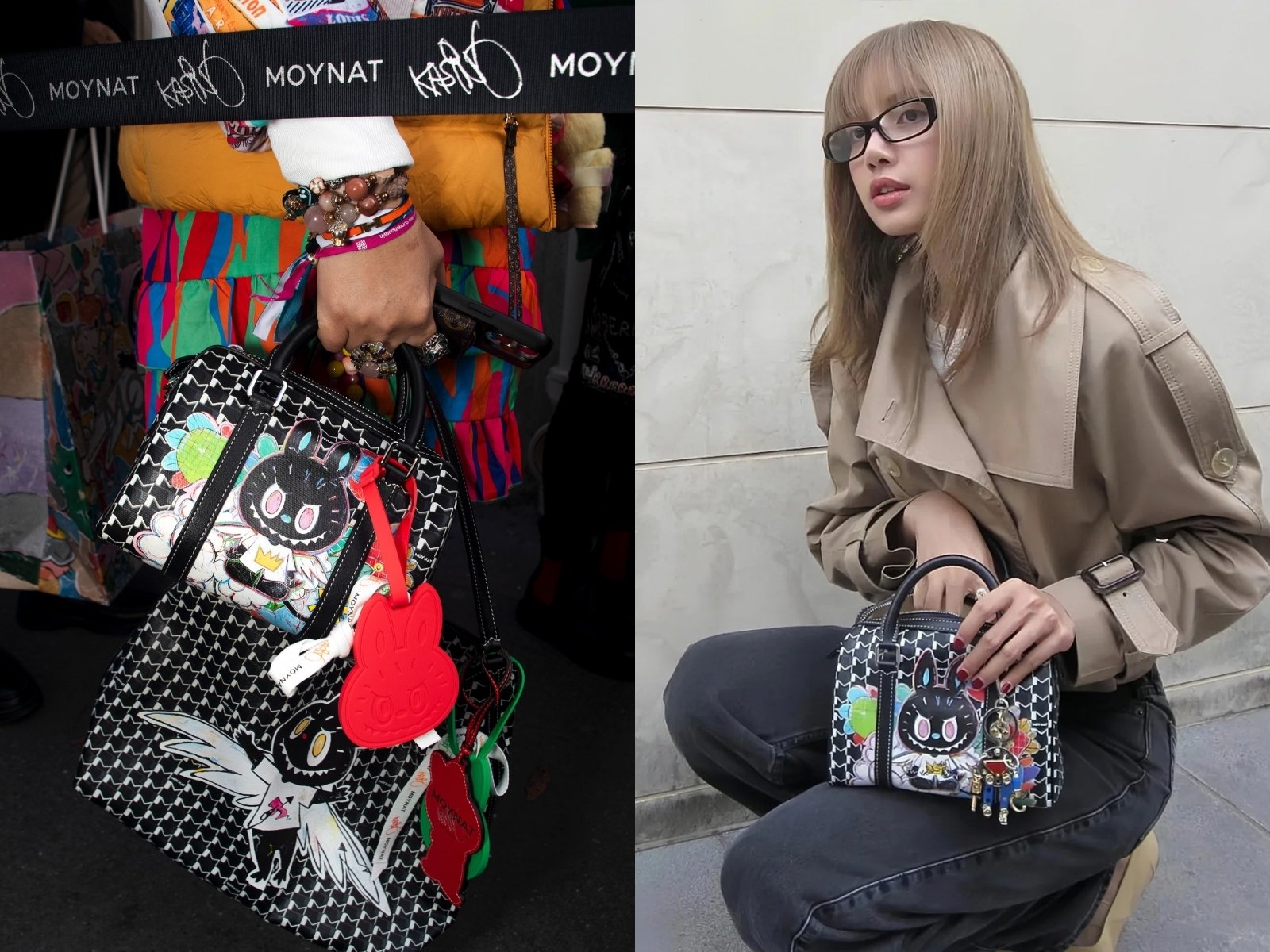 BLACKPINK Lisa 同款 MOYNAT 與 LABUBU 拉布布聯名精品包登台開賣！系列亮點一次看～