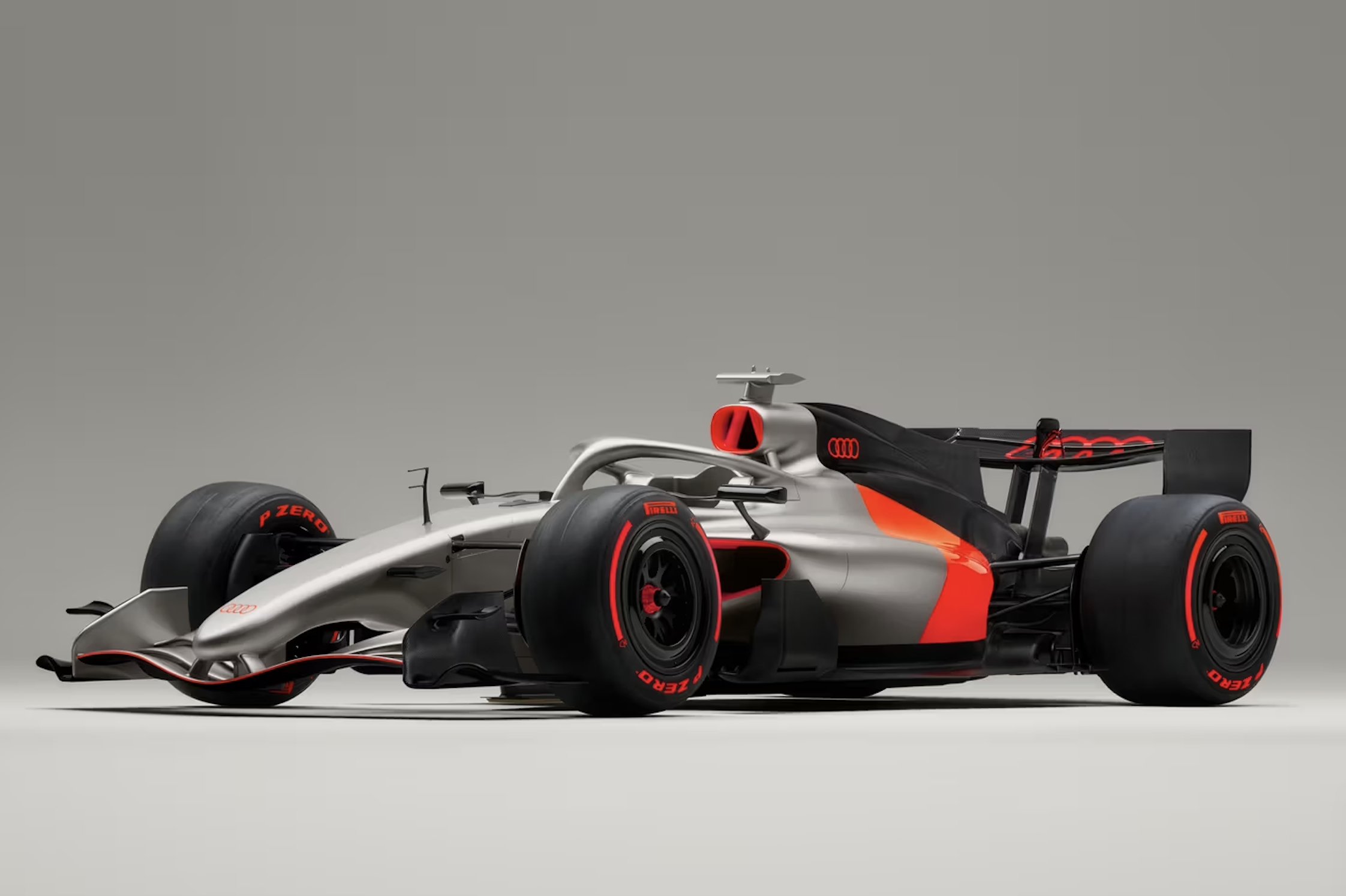 Audi 正式進軍 F1!首次曝光 F1 賽車 R26 Concept 全細節