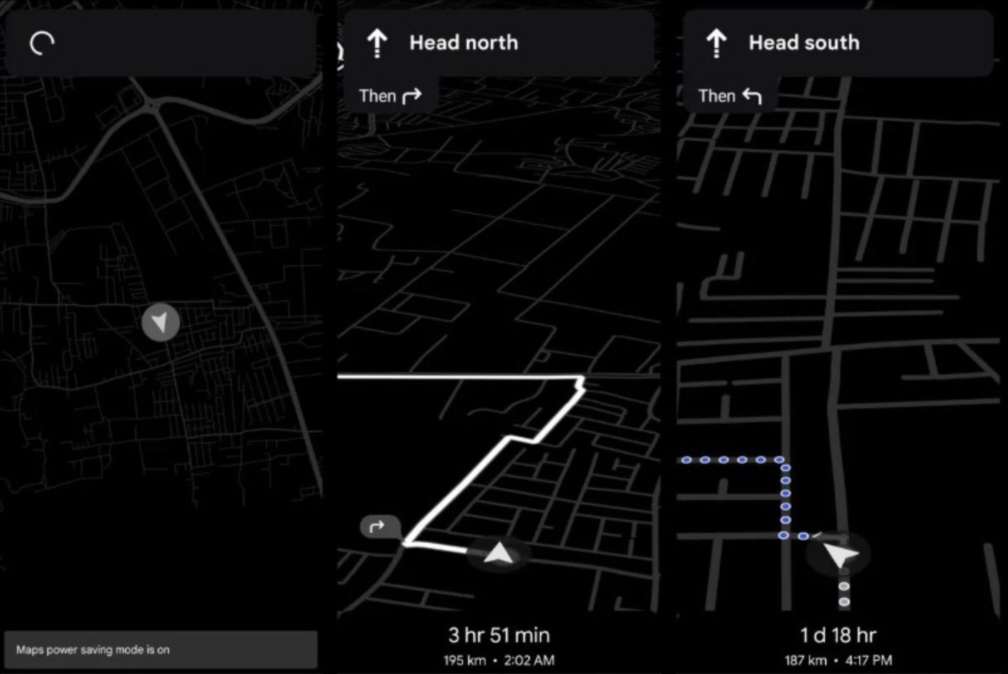 Google Maps 省電模式延長 4 小時續航！這 4 款手機搶先試用！